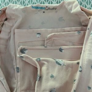 Happiest Baby Sleepea 5-Second Swaddle medium pink planets